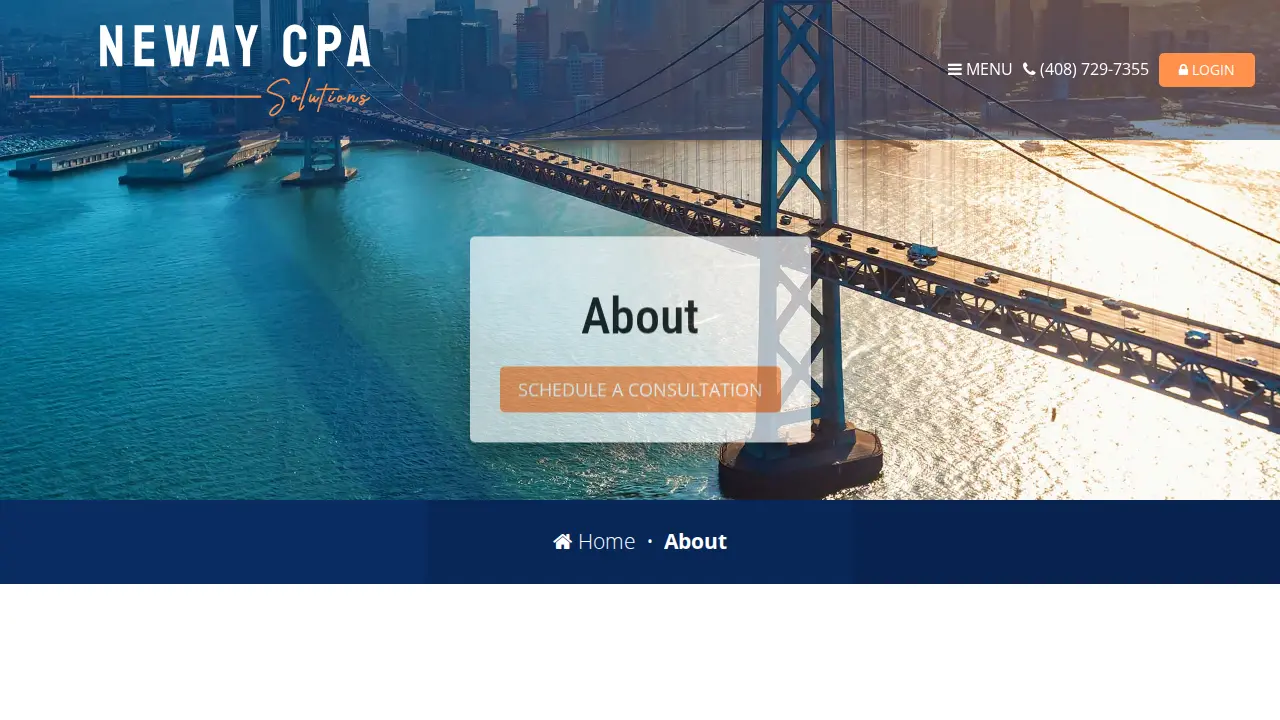 Neway CPA Solutions page