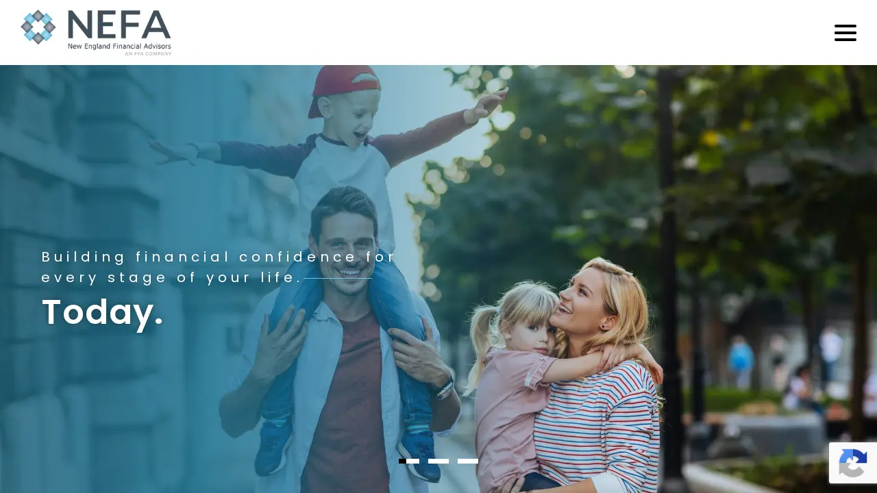 New England Financial Advisors page