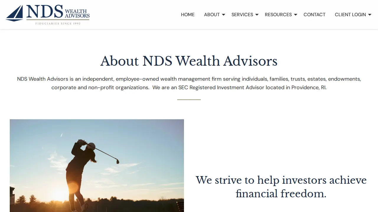 Newman Dignan Sheerar Inc. d/b/a NDS Wealth Advisors