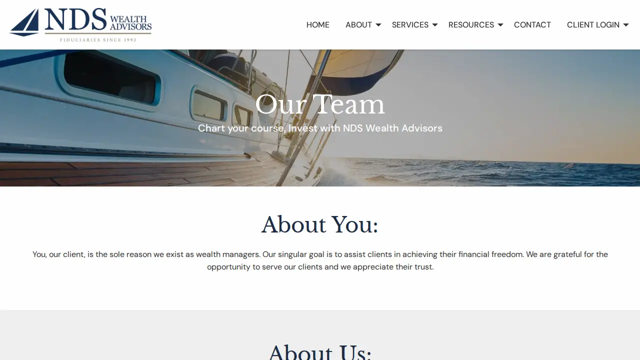 Newman Dignan Sheerar Inc. d/b/a NDS Wealth Advisors page