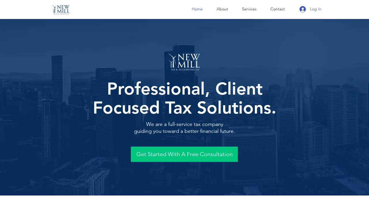 New Mill Tax page