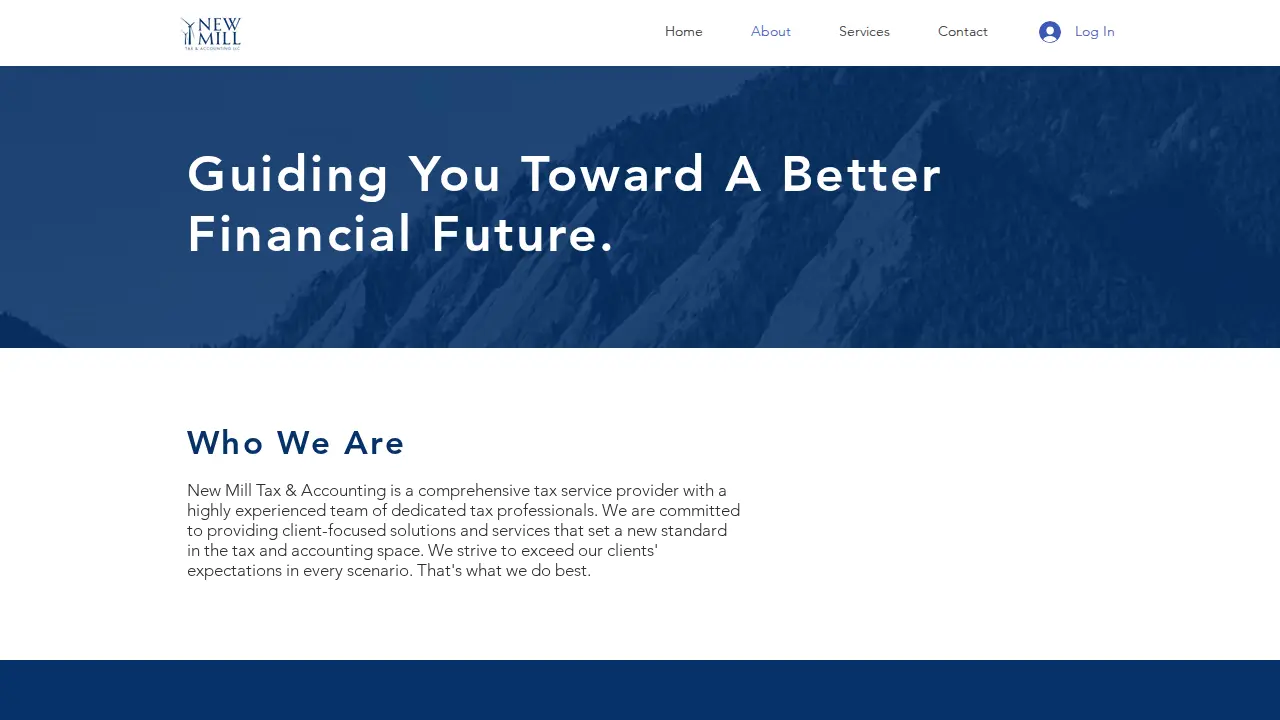 New Mill Tax page