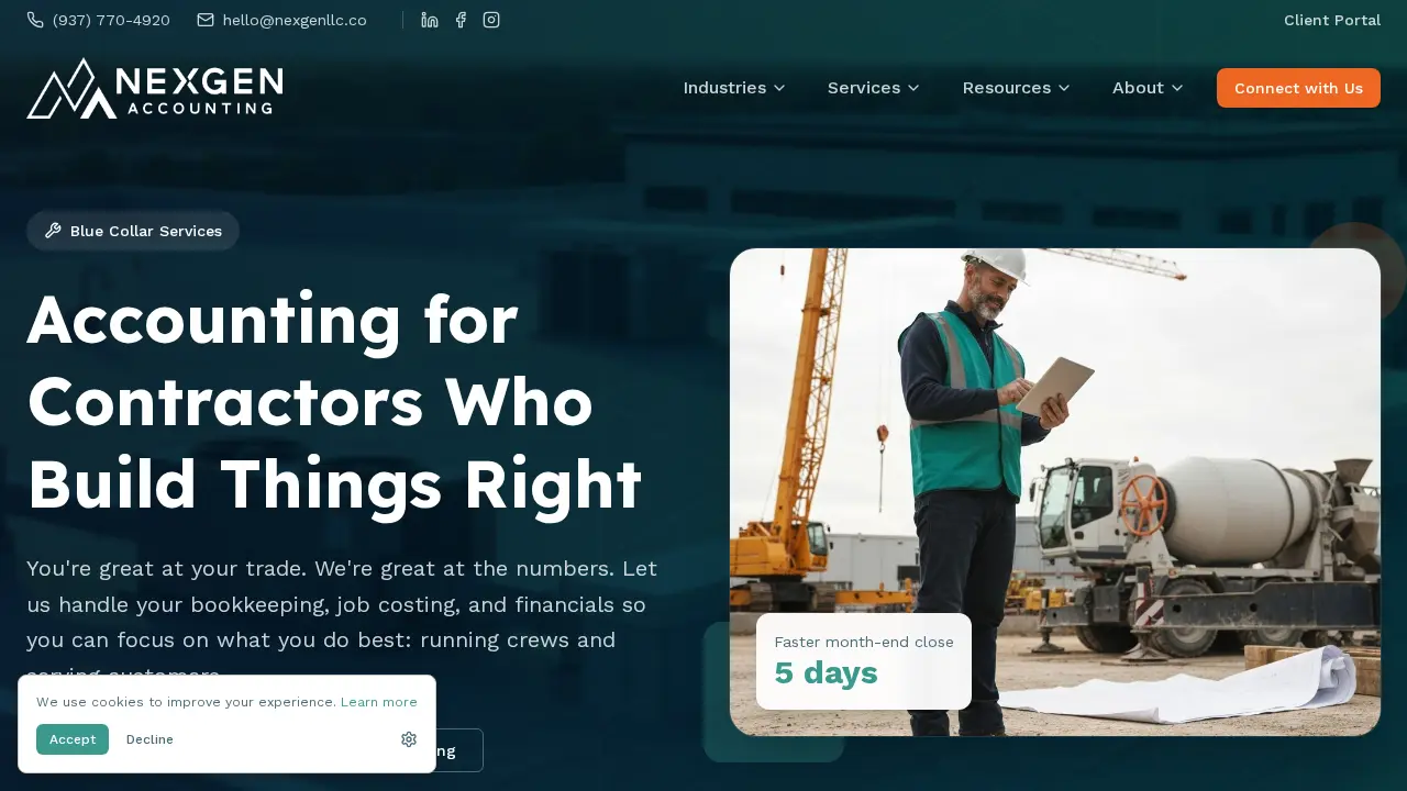 NexGen Accounting LLC page
