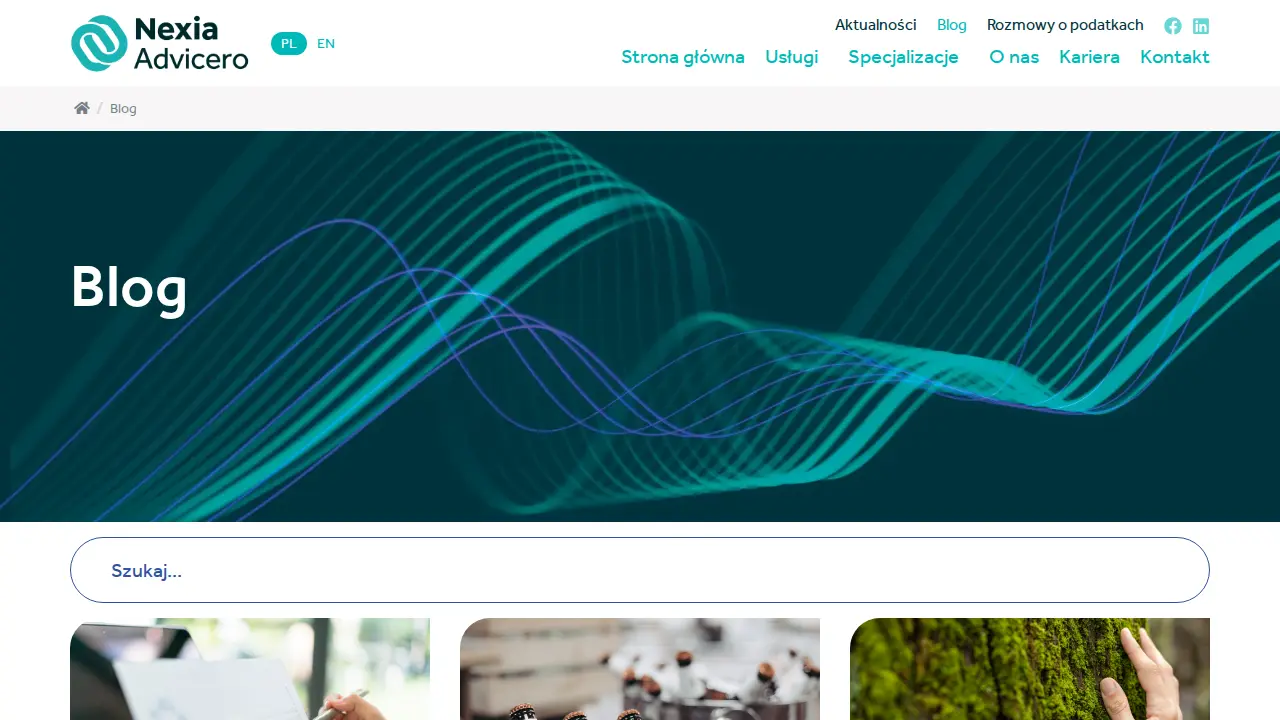 Nexia Advicero page