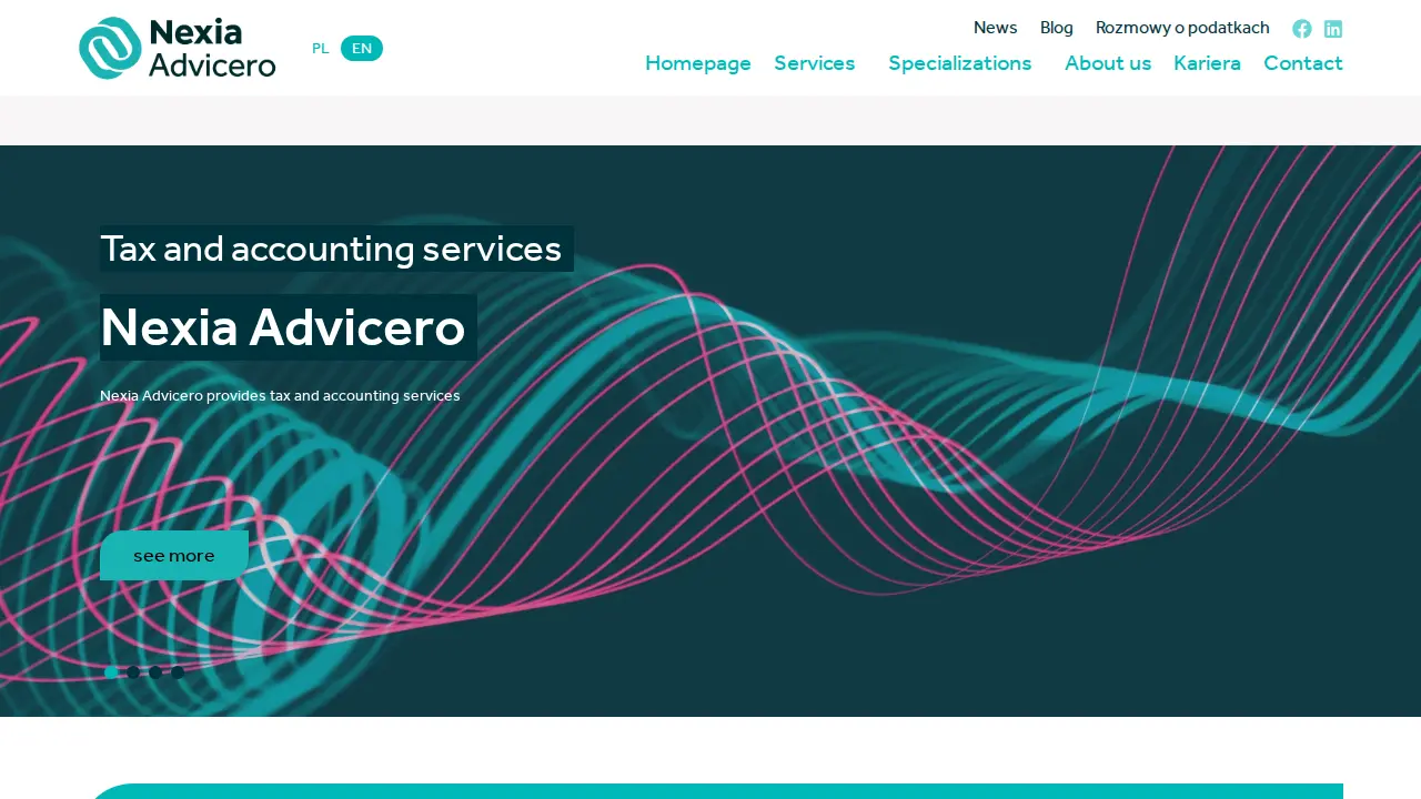 Nexia Advicero page