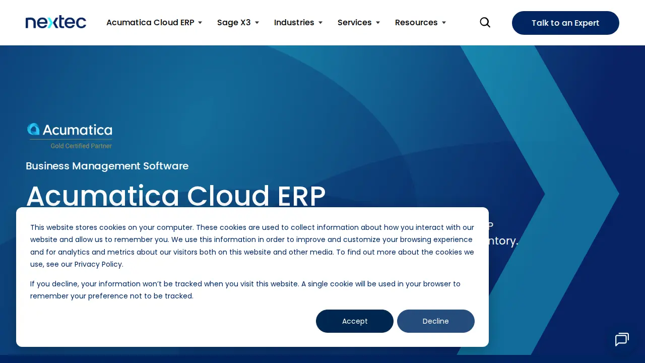 NexTec Group - Columbus page