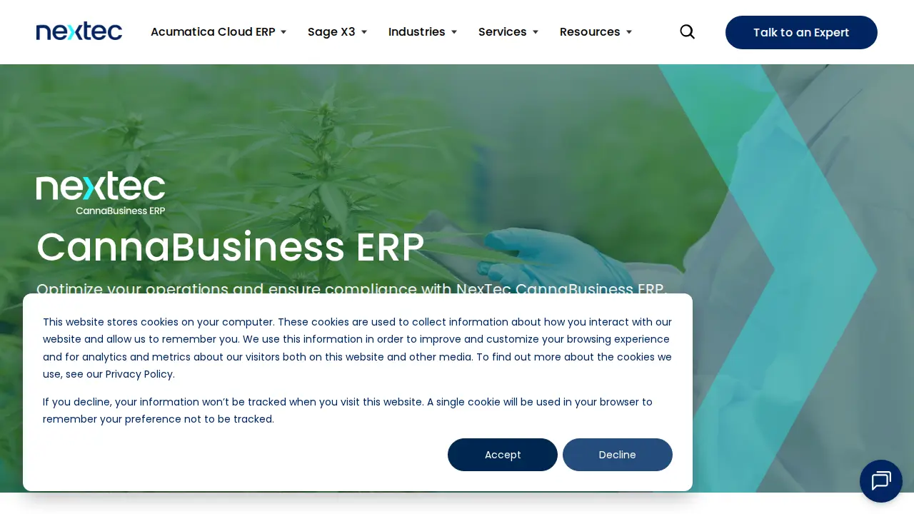 NexTec Group - Columbus page