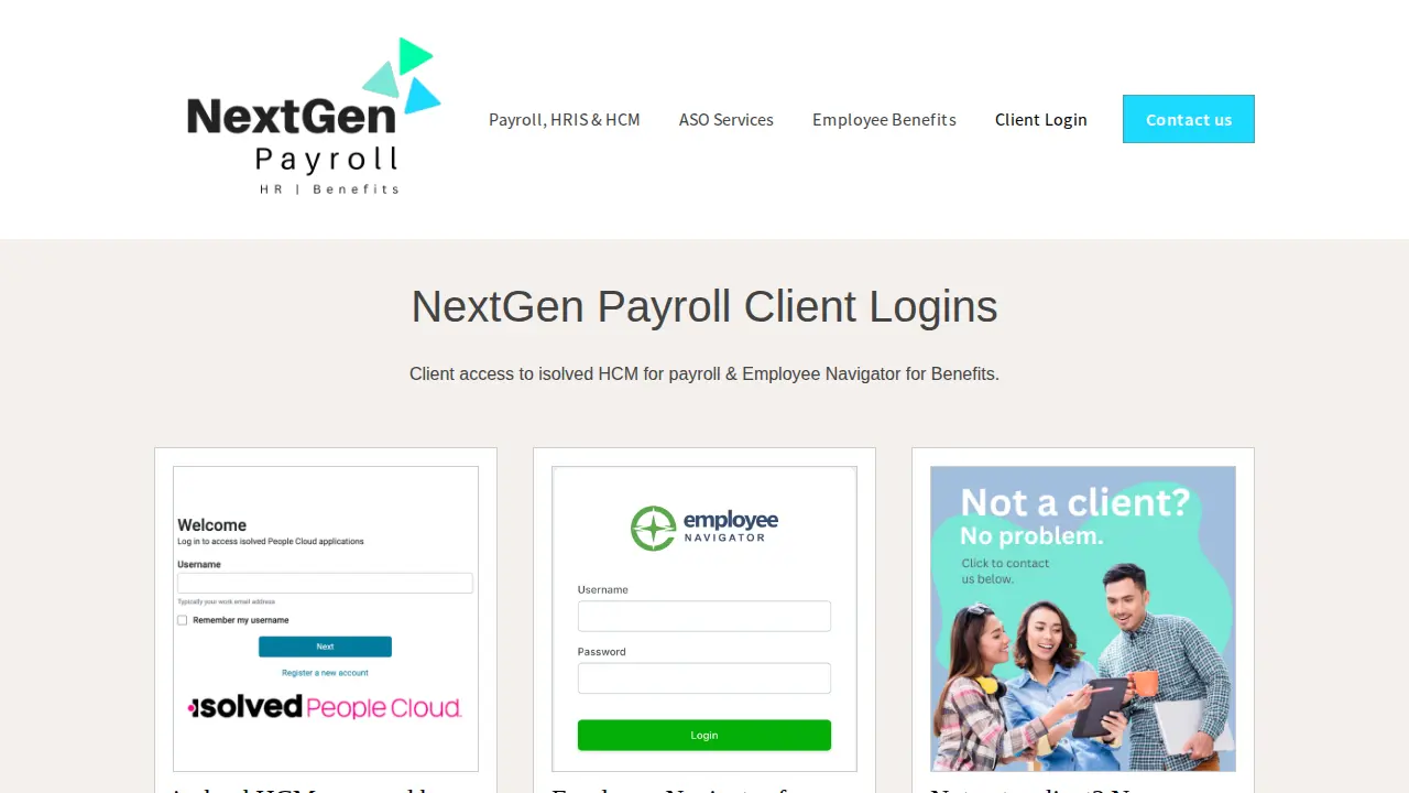 Nextgen Payroll LLC page
