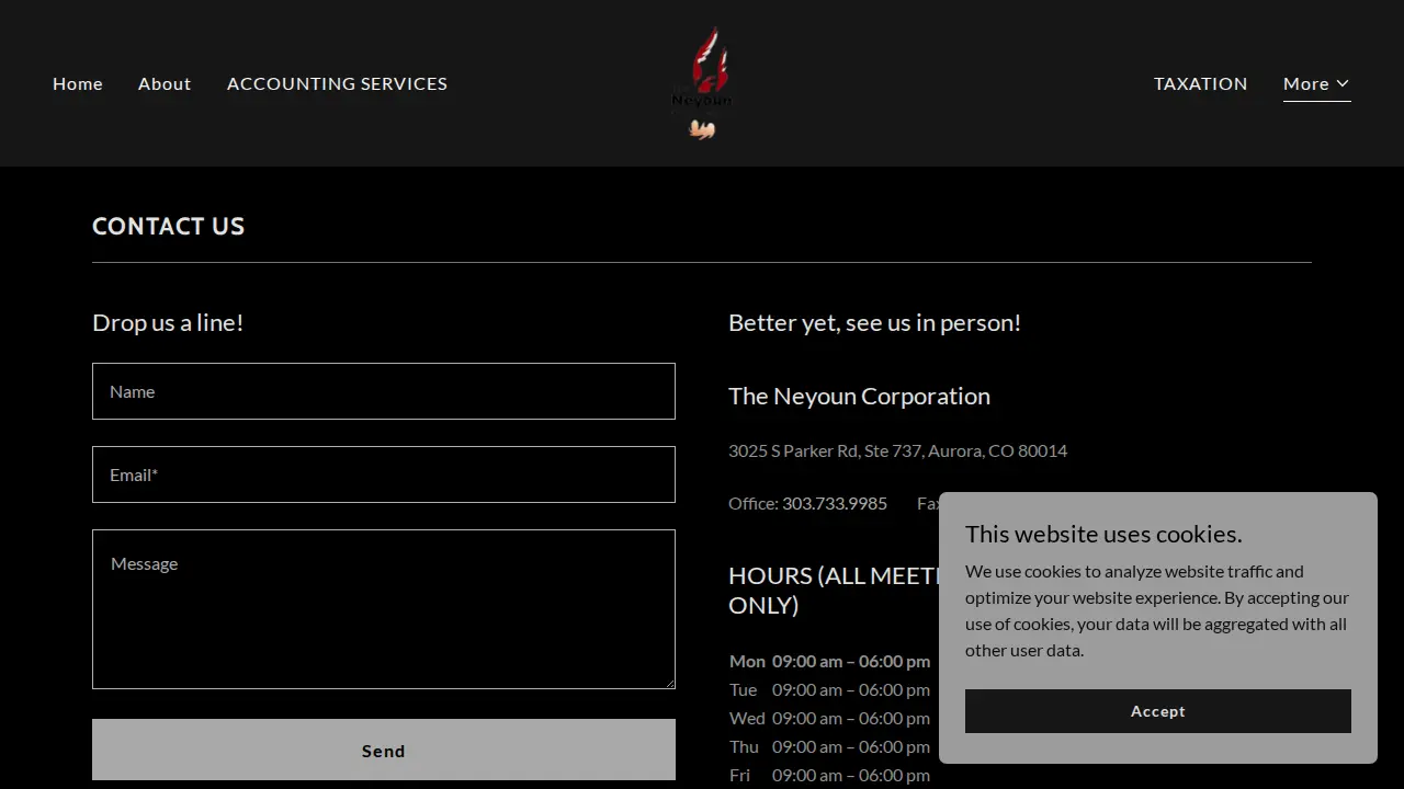 The Neyoun Corporation page