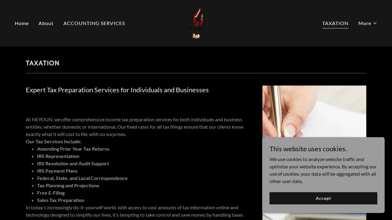 The Neyoun Corporation page