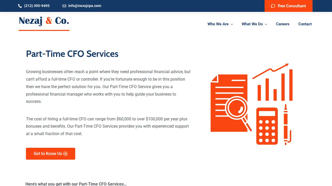 Nezaj & Co. CPAs page