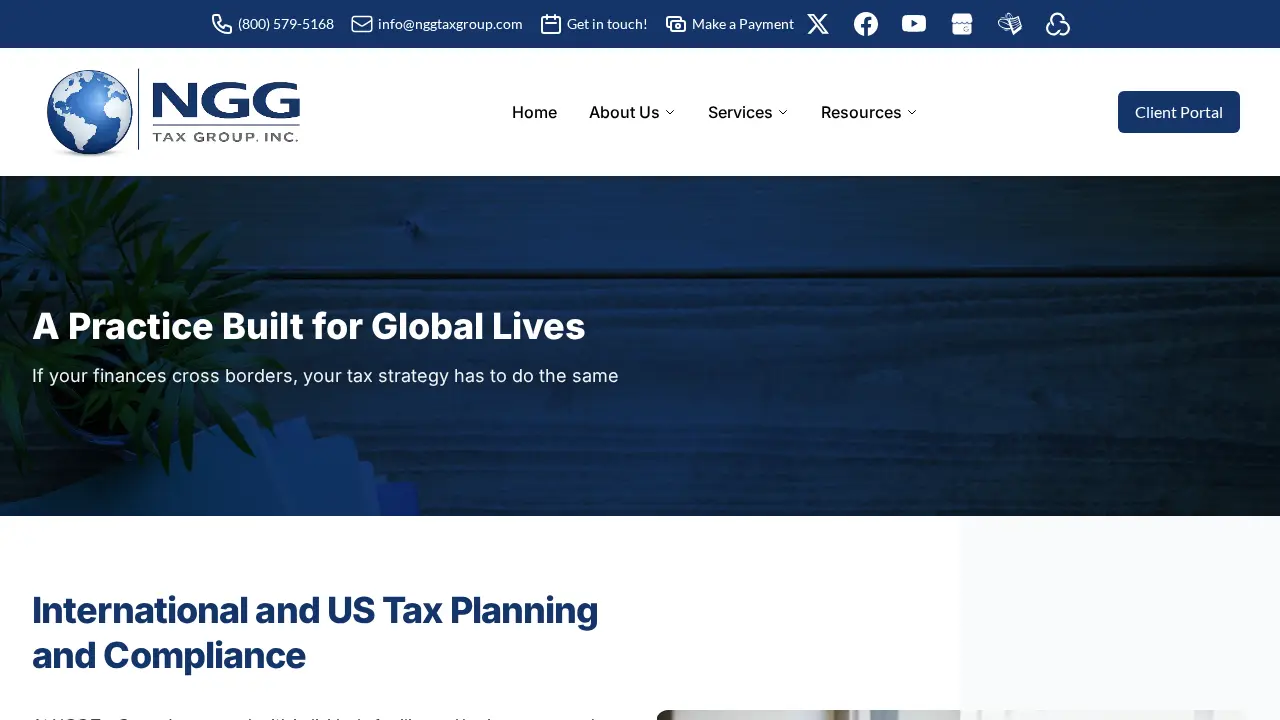 NGG Tax Group, Inc. page