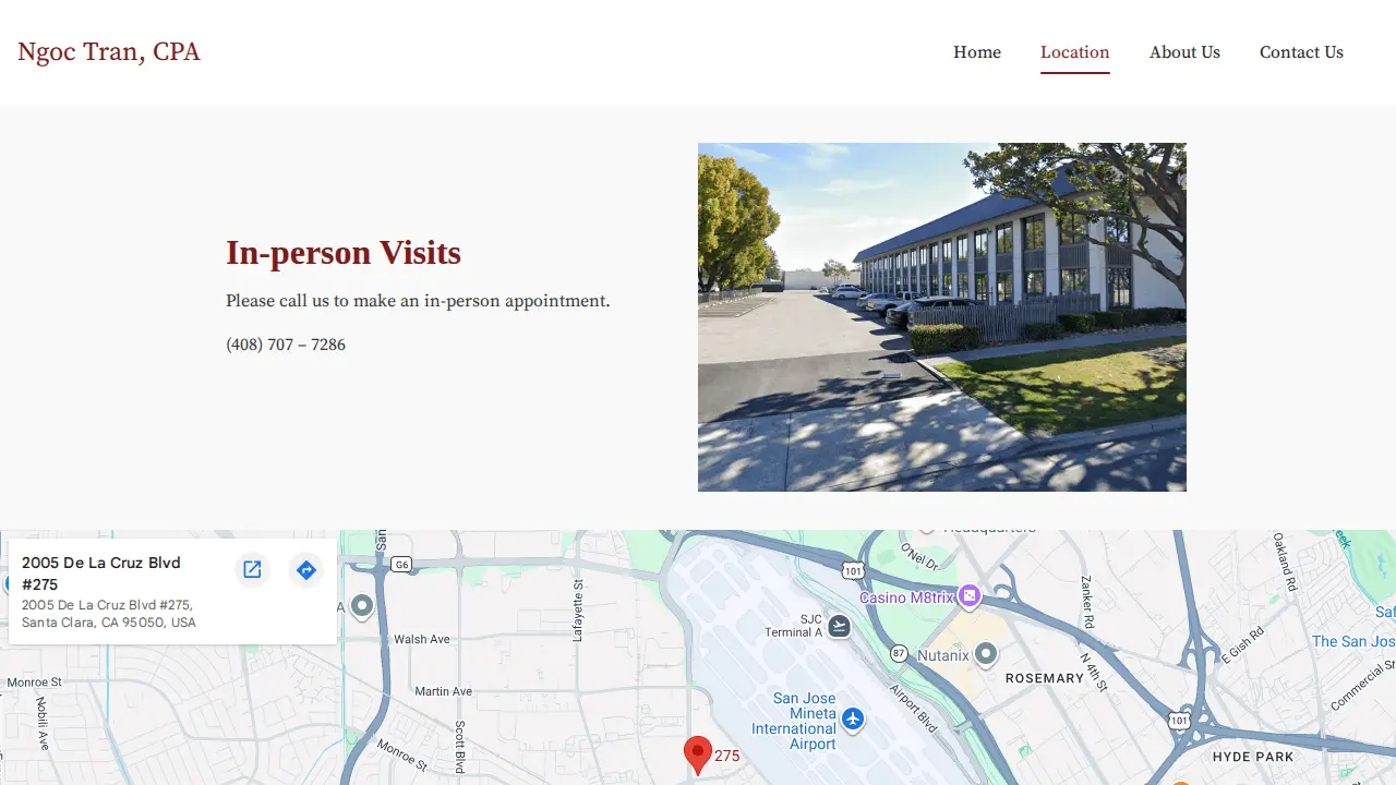 Ngoc Tran CPA page