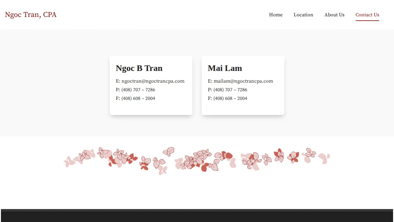 Ngoc Tran CPA page