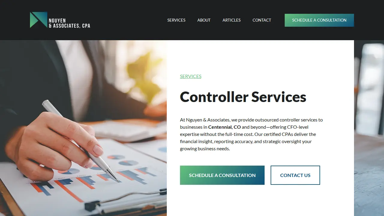 Nguyen & Associates, CPA - Cherry Creek page