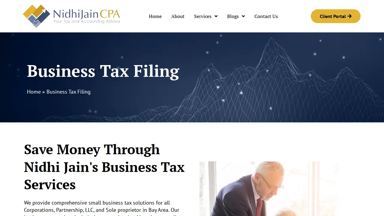 Nidhi Jain CPA | Indian CPA in Bay Area page