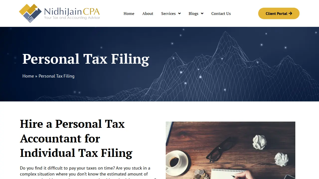 Nidhi Jain CPA | Indian CPA in Bay Area page