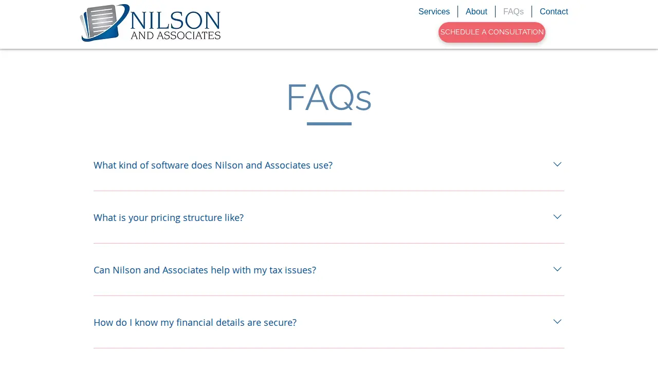 Nilson and Associates page