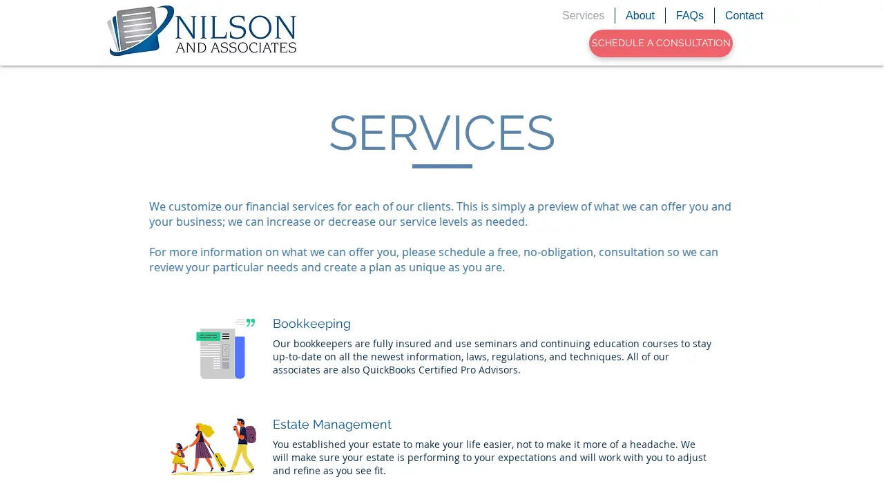 Nilson and Associates page