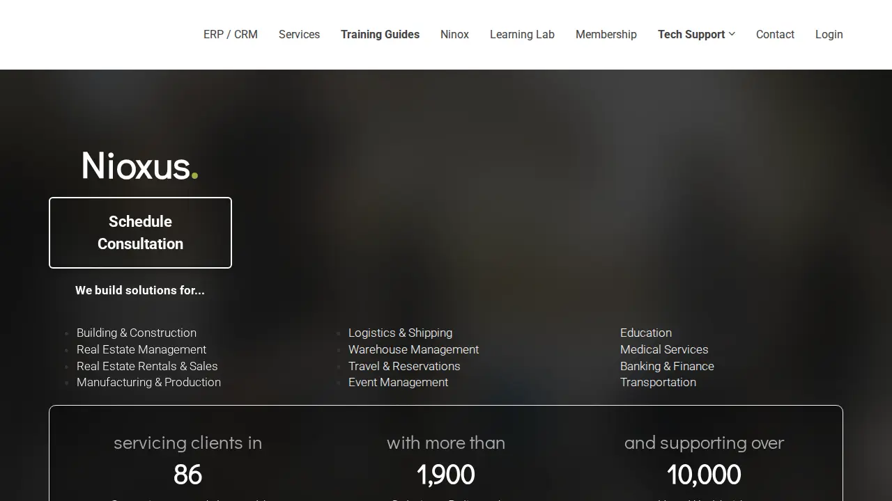 nioxus website