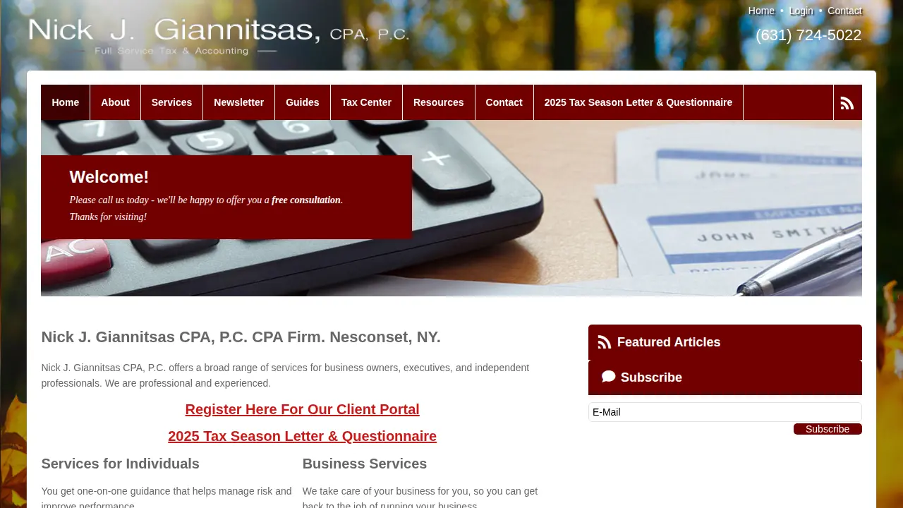Nick J. Giannitsas CPA, P.C.