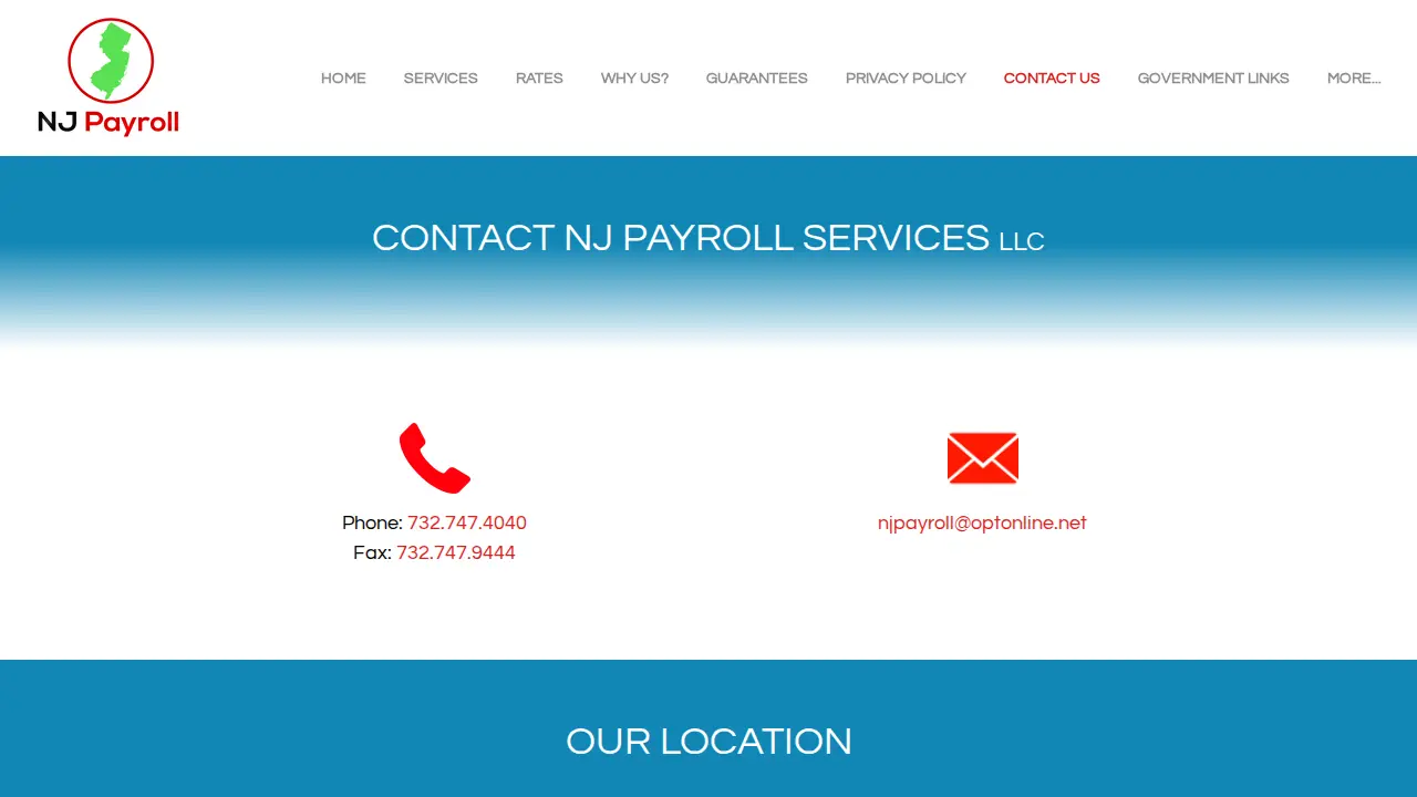 New Jersey Payroll Services LLC page