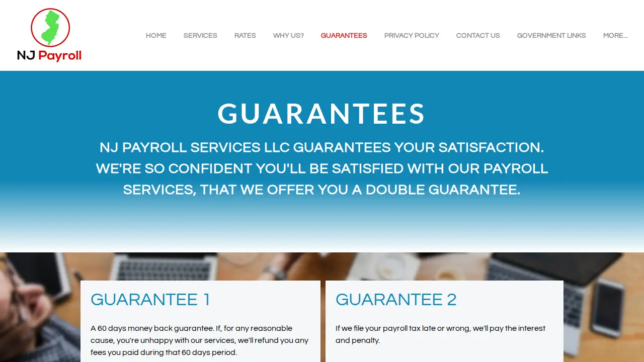 New Jersey Payroll Services LLC page