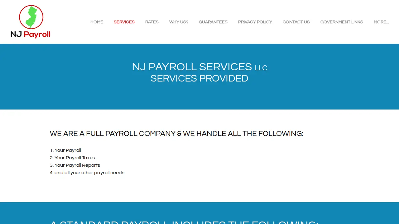 New Jersey Payroll Services LLC page