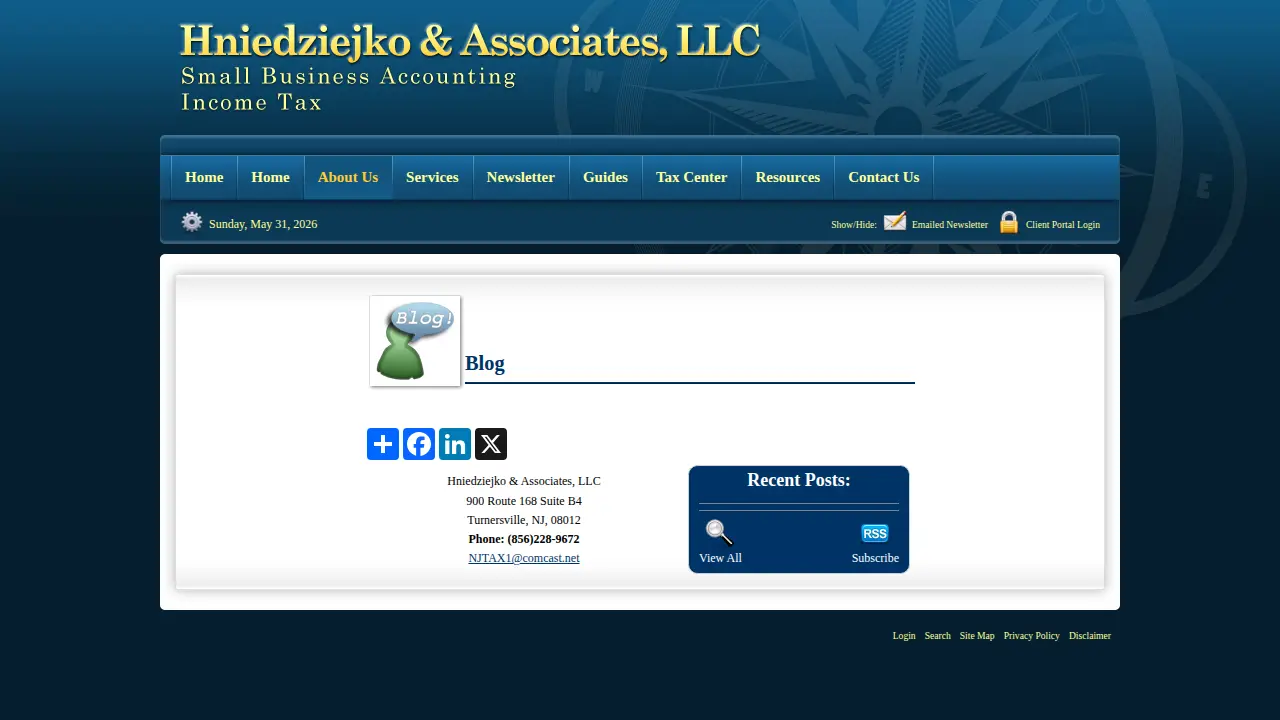 Hniedziejko & Associates, LLC page
