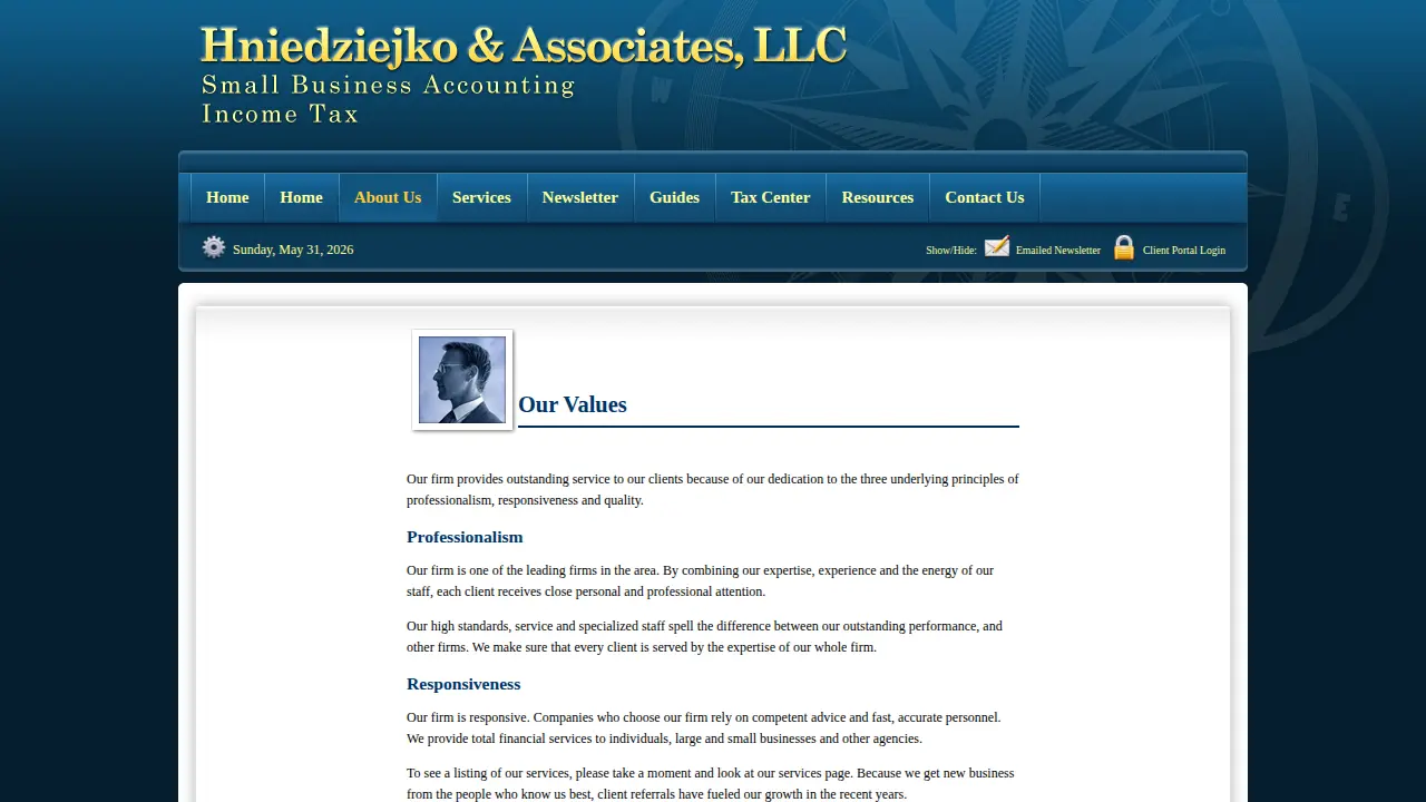 Hniedziejko & Associates, LLC page