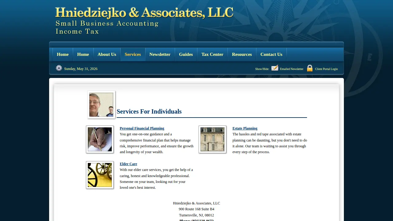 Hniedziejko & Associates, LLC page