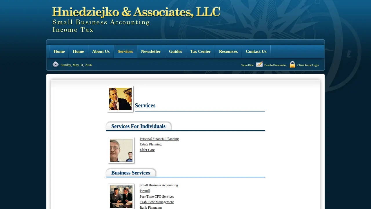 Hniedziejko & Associates, LLC page