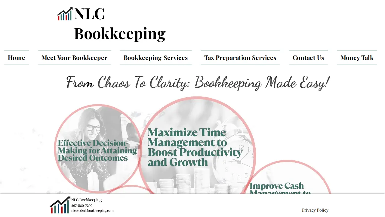 NLC Bookkeeping website