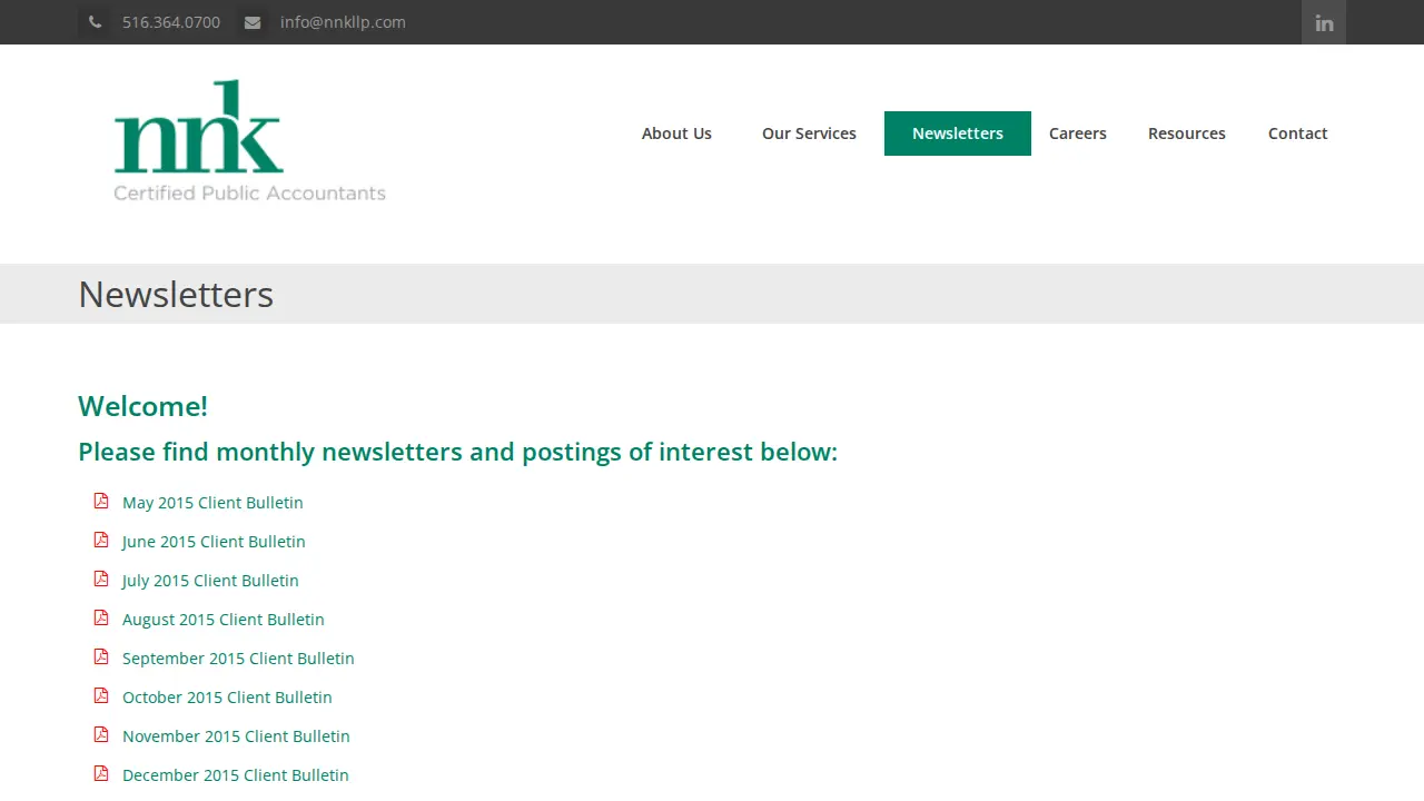 Newman, Newman, & Kaufman LLP page