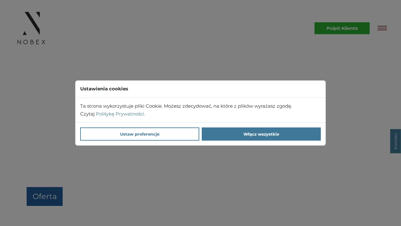 NOBEX Biuro Rachunkowe page