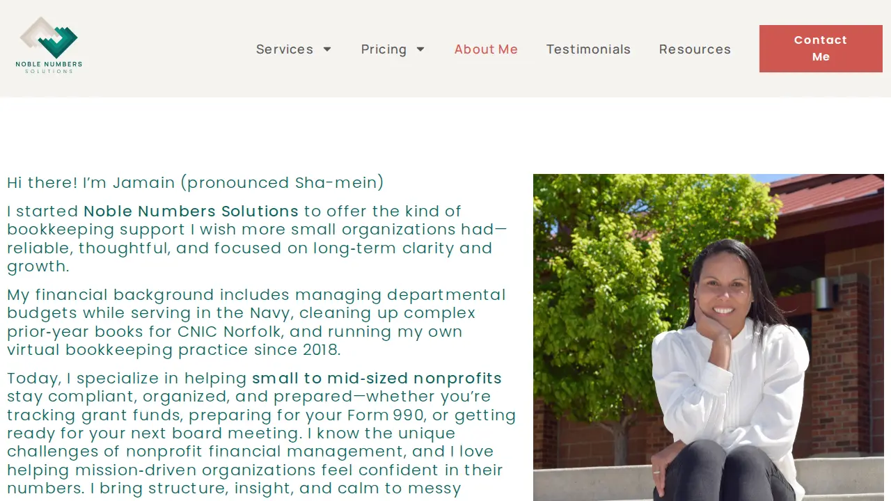 Noble Numbers Solutions, LLC page