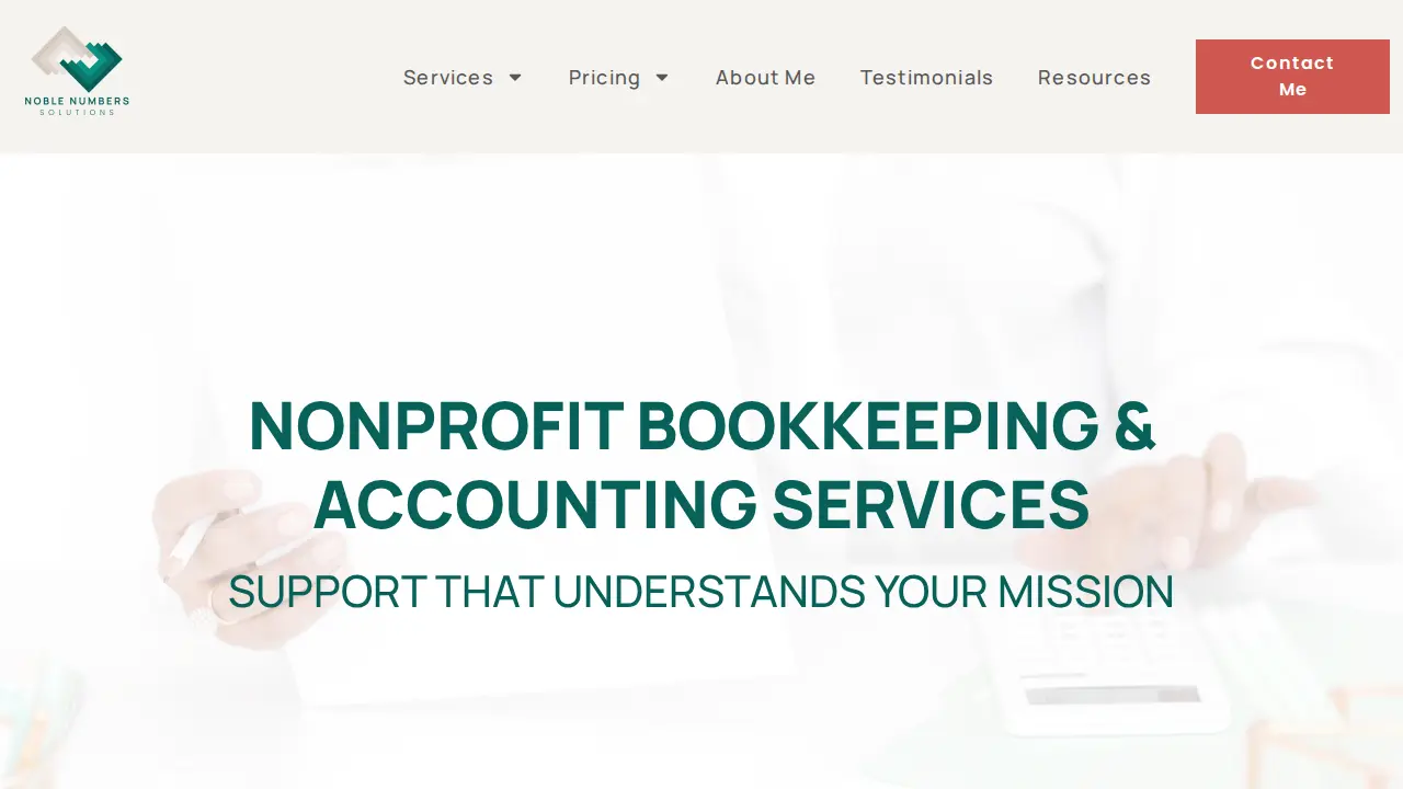 Noble Numbers Solutions, LLC page