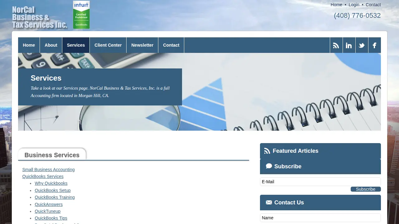 NorCal Business & Tax Services, Inc page