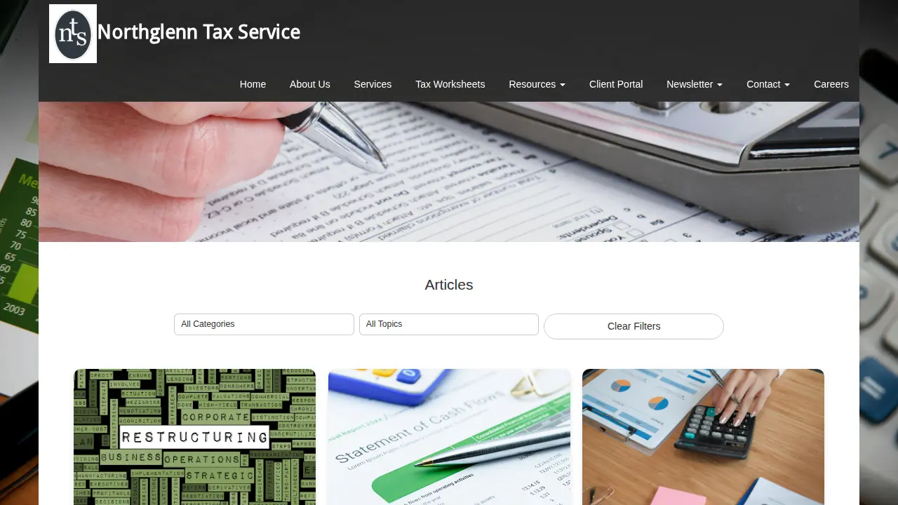 Northglenn Tax Services page