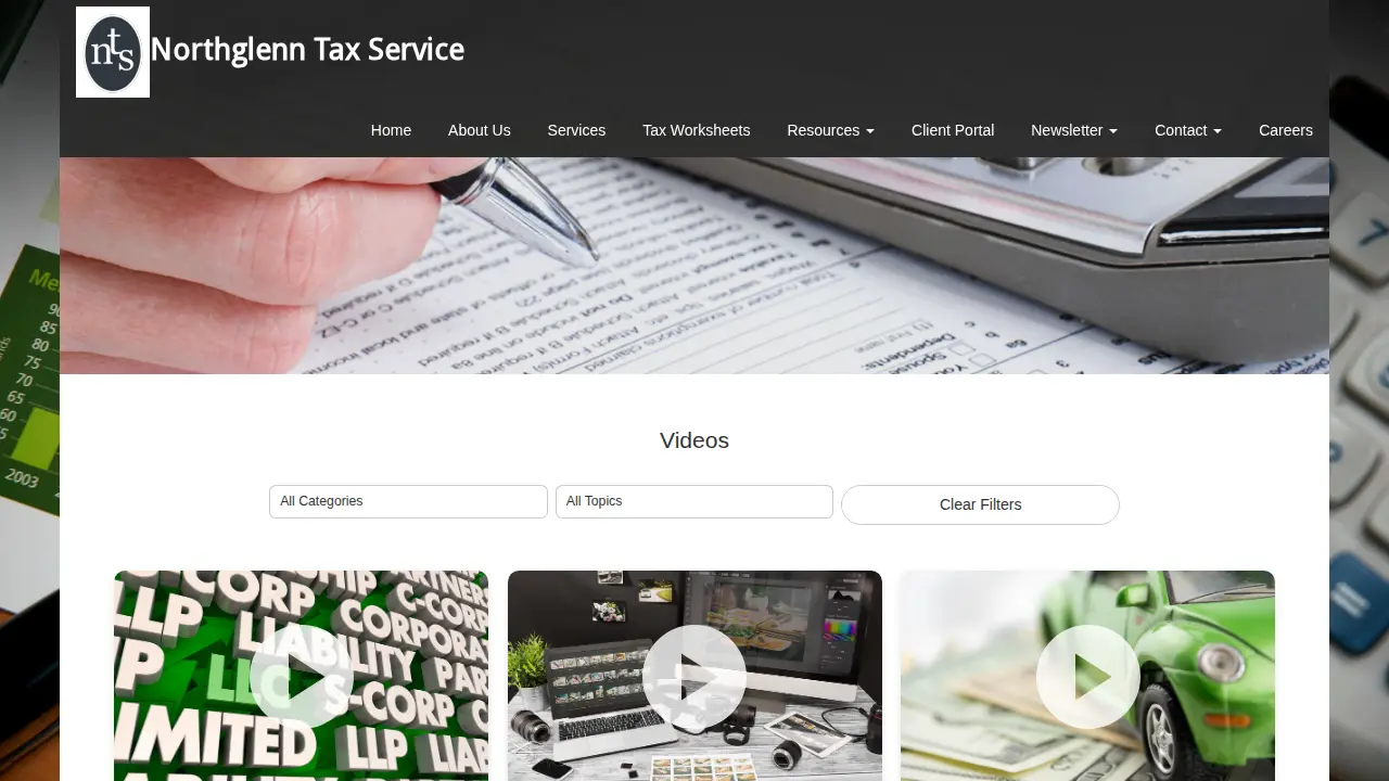 Northglenn Tax Services page