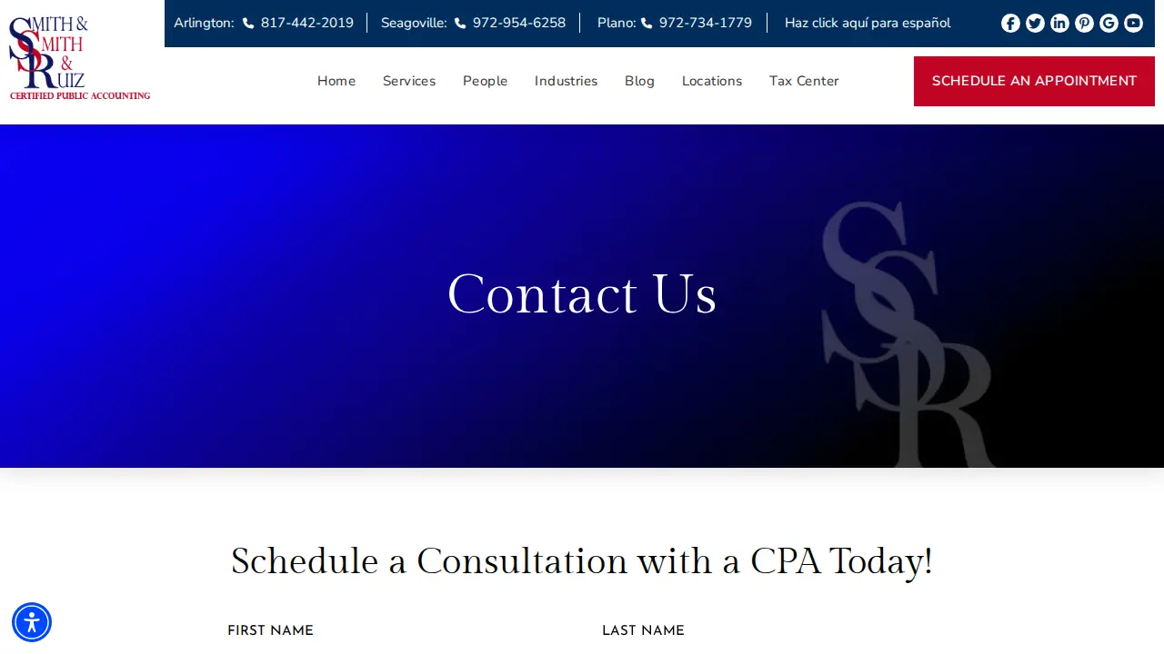 Smith & Smith CPAs, LLC page