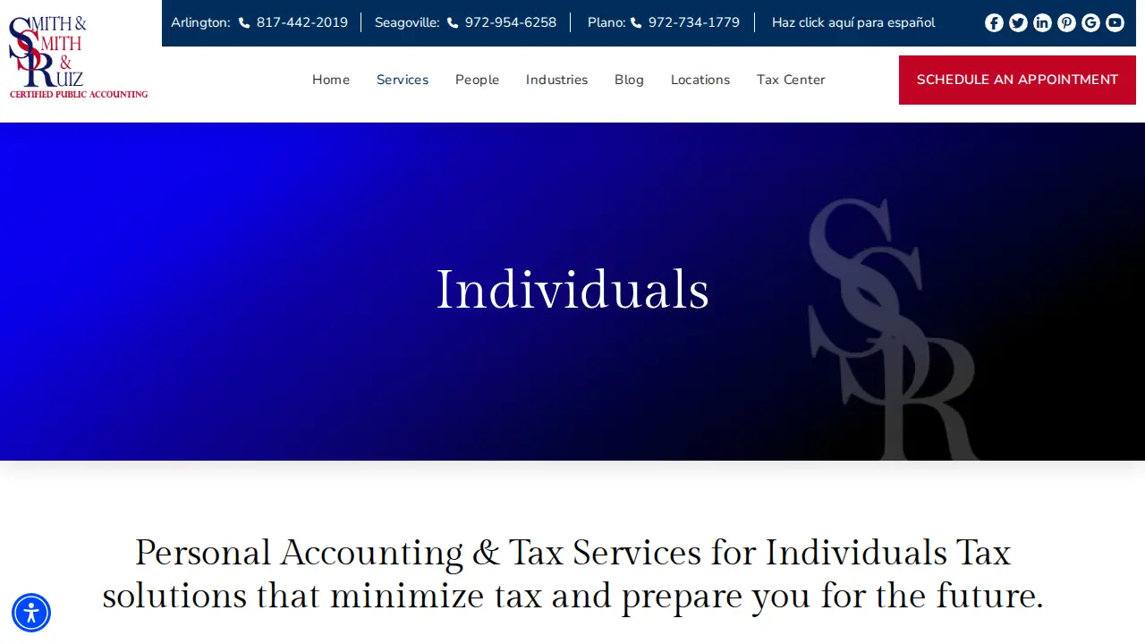 Smith & Smith CPAs, LLC page