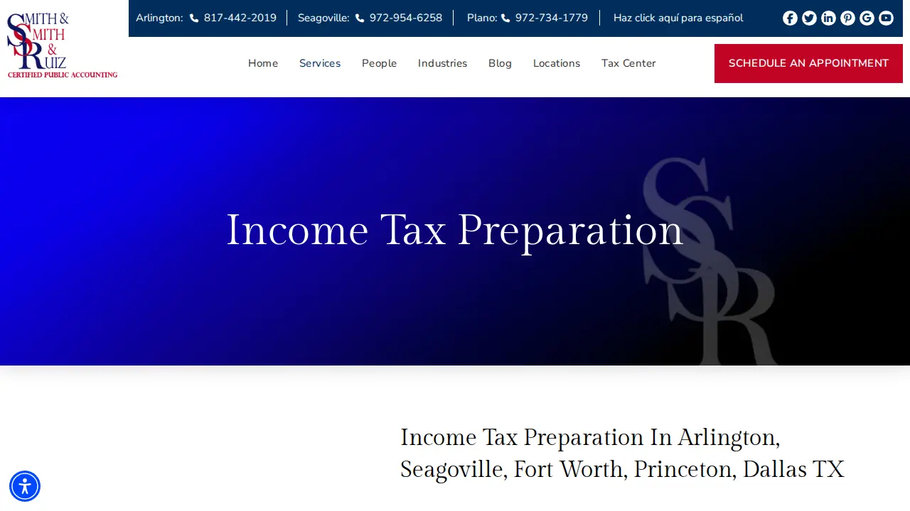 Smith & Smith CPAs, LLC page