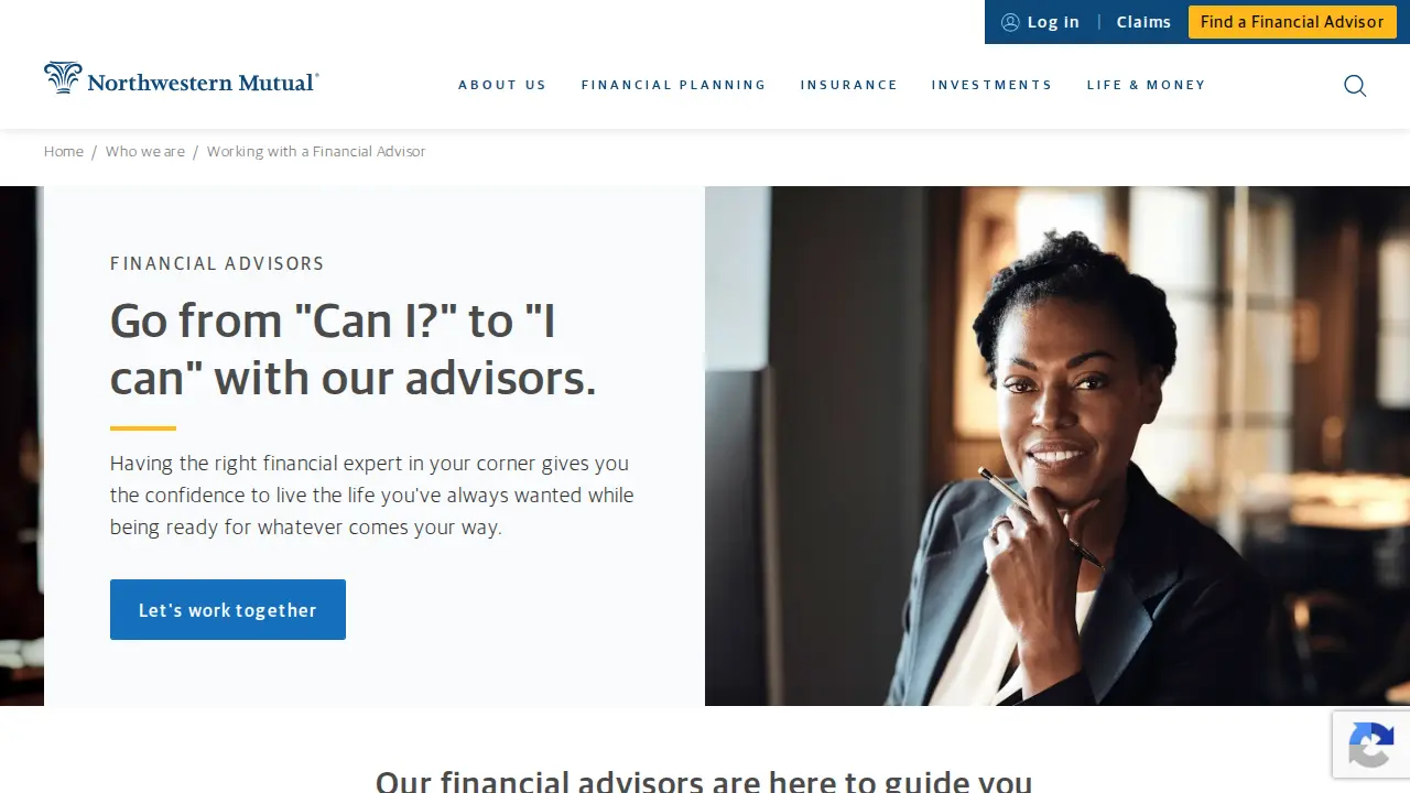 Northwestern Mutual page