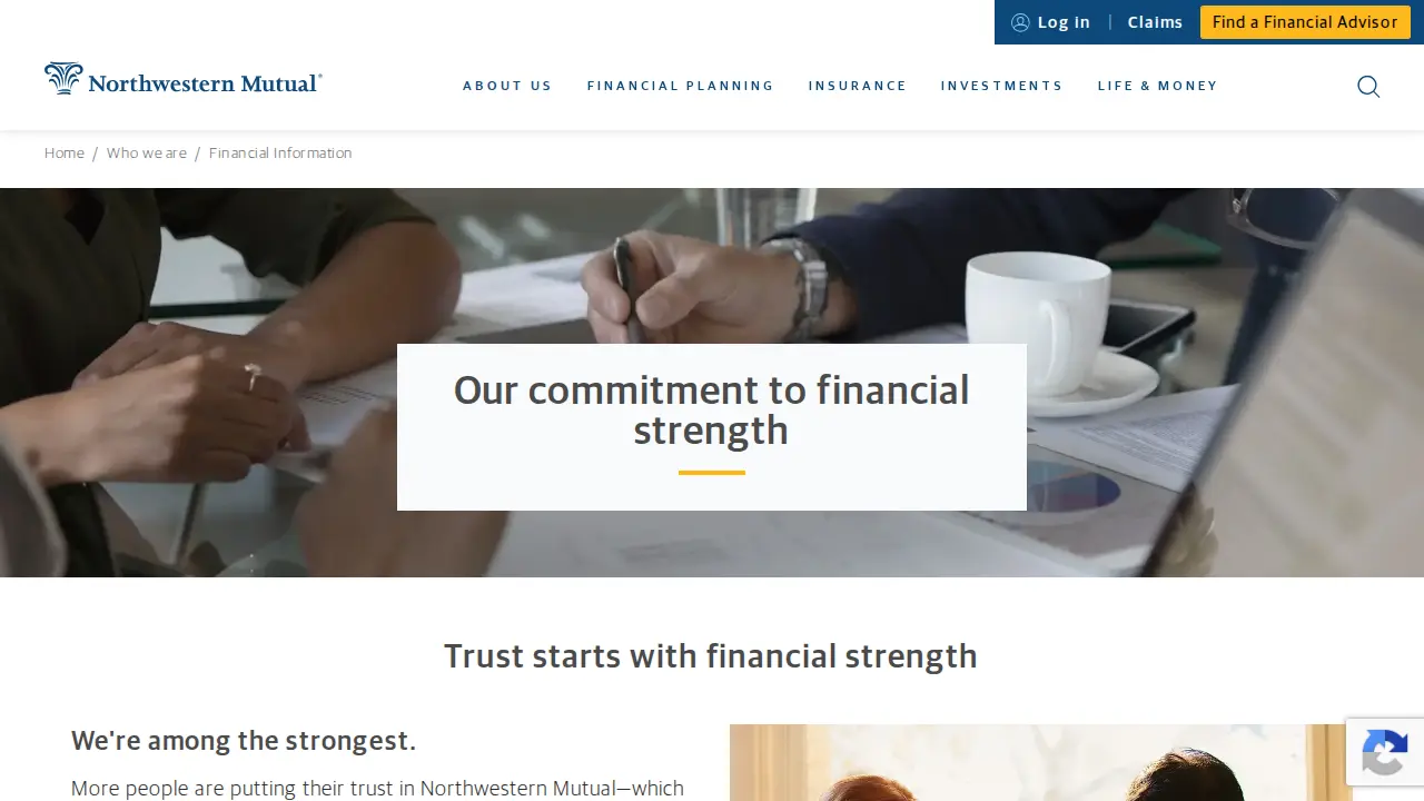 Northwestern Mutual page