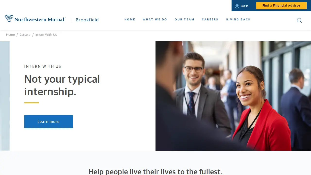 Northwestern Mutual page