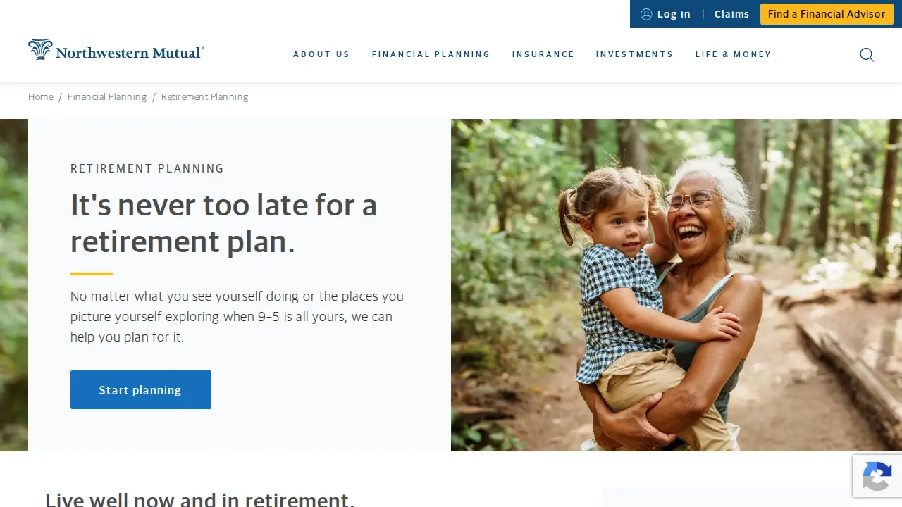 Northwestern Mutual page
