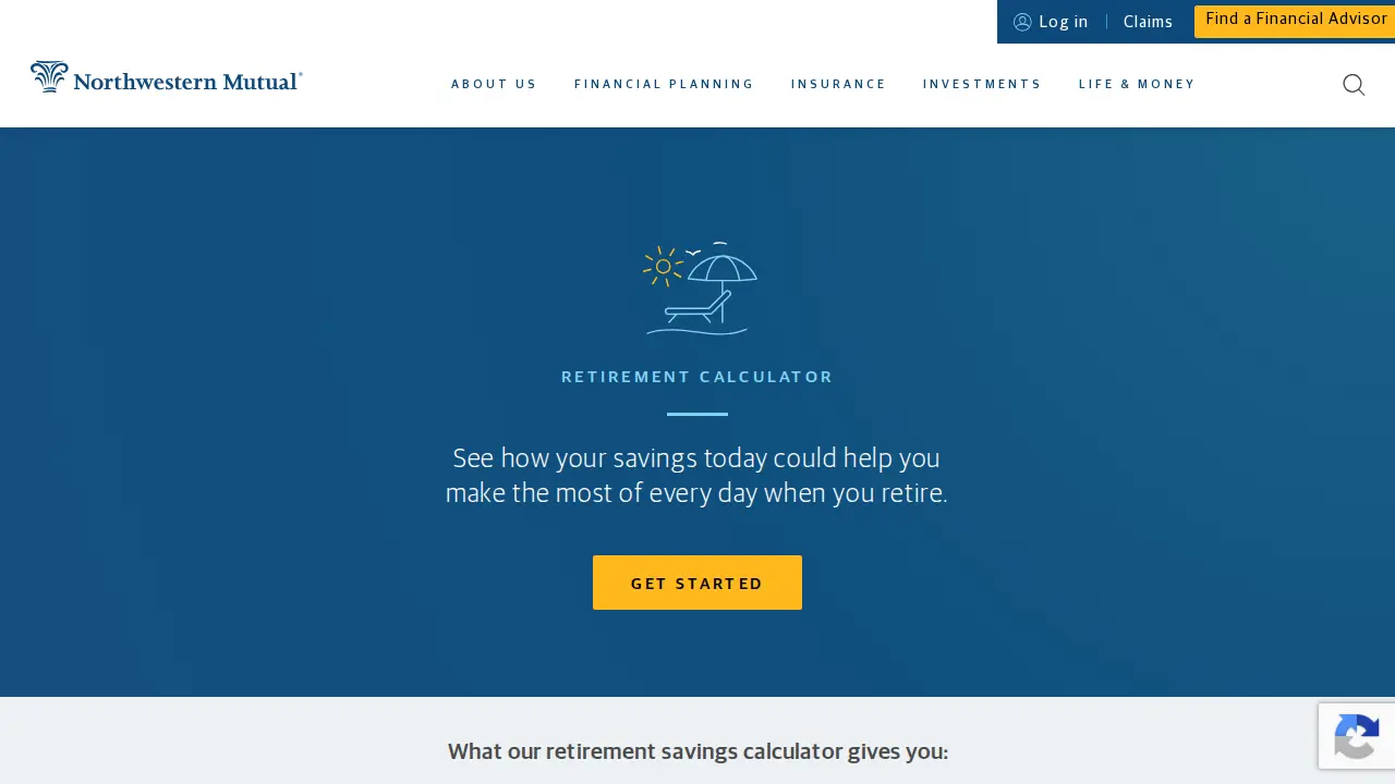 Northwestern Mutual page