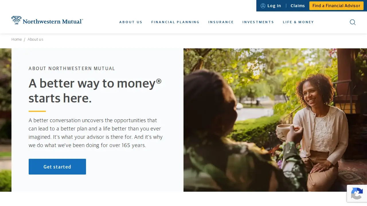 Northwestern Mutual page