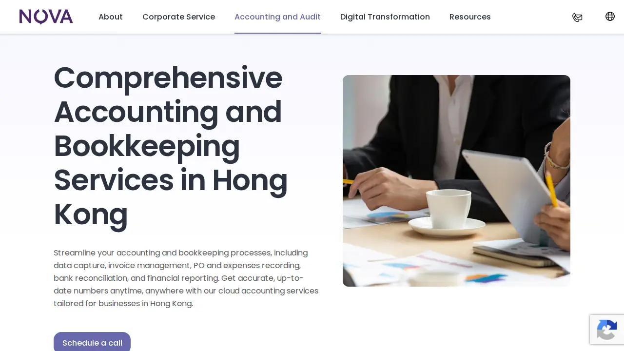 NOVA Group page